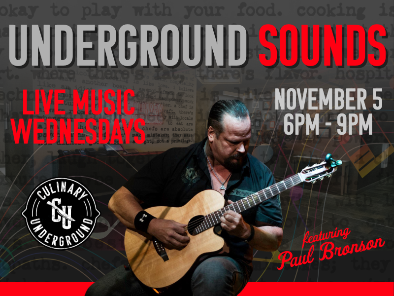 Paul Bronson | Underground Sounds Live Music